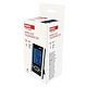 Statie meteo digitala Emos E0107, wireless, exterior/interior, senzor de exterior, functie de memorie, plastic, negru/gri, 25 × 82 × 152 mm