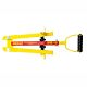 Cleste transport borduri Energo SL-T, otel, galben, lungime 520 mm