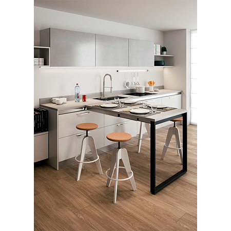 Sistem masa glisabil Dinamico, cu profil Gola, 1350 x 800 mm