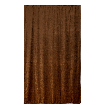 Draperie Sndeco, model 8135/3926, 100% poliester, maro ciocolatiu, 140 x 245 cm