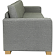 Canapea extensibila 2 locuri Lucy, gri, 1 perna, tip scandinav, 137 x 78x 48 cm (Lxlxh) Canapea extensibila 2 locuri Lucy, gri, 1 perna, tip scandinav, 137 x 78x 48 cm (Lxlxh)