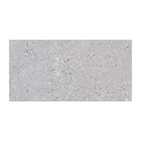Gresie interior/exterior portelanata Breccia, gri, mat, aspect beton, clasa aderenta R10, PEI 4, 9 mm, 60 x 30 cm
