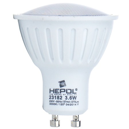 Bec Led Lohuis Gu10 3.6 W 3000K Hepol