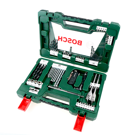 Set burghie si capete de surubelnita Bosch V-Line, 68 piese