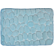 Covoras de baie Romtatay, microfibra 100%, bleu, 40 x 60 cm