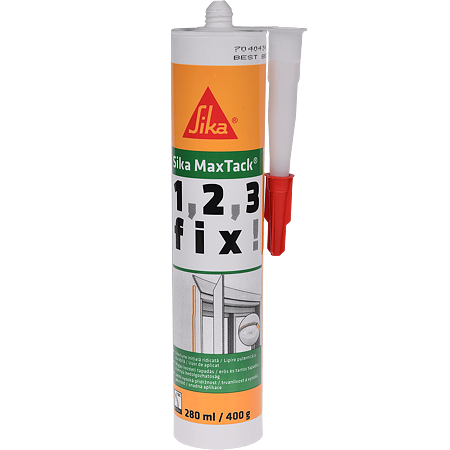 Adeziv pentru materiale de constructii Sika MaxTack® alb 300 ml