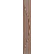Brau faianta maro, Kai Cermics Sorel Brown Lux, lucios, 6 x 40 cm