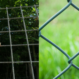 Plasa de gard sudata versus plasa impletita: avantaje si dezavantaje