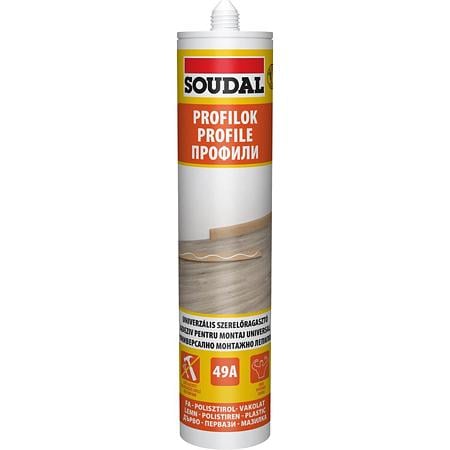 Adeziv pentru montaj universal, Soudal 49A, 280 ml 