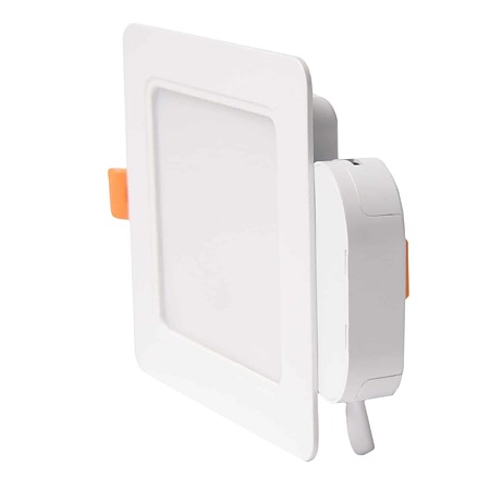 Spot LED incastrat Hepol, temperatura ajustabila, 9 W, alb 