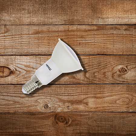 Bec LED Hepol R50, 6,5W, 500 lm, lumina calda