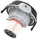 Aspirator cu spalare 2 in 1 Dedra DED6608, 1400 W, 15 l, furtun 1,5 m
