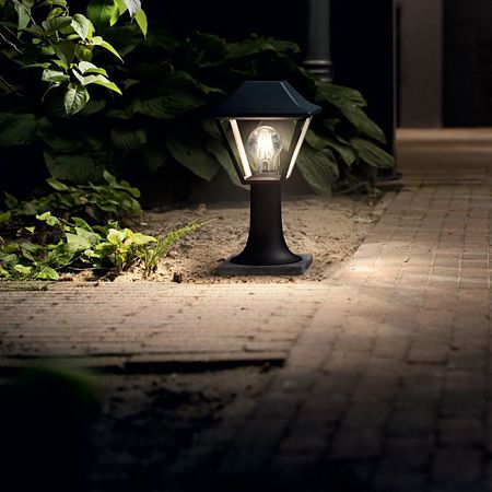 Stalp de iluminat ornamental, exterior, Philips Alpenglow,1xE27, IP44, max 60 W