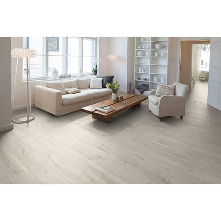 Parchet laminat 10 mm Egger NatureSense Aqua Stejar Sedan EL2804, nuanta deschisa, clasa de trafic 32, Aqua CLIC it! , 1292 x 193 mm