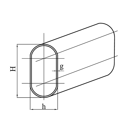 Bara ovala pentru haine Teko, metal, crom, 290 x 3 x 1,5 cm Bara ovala pentru haine Teko, metal, crom, 290 x 3 x 1,5 cm