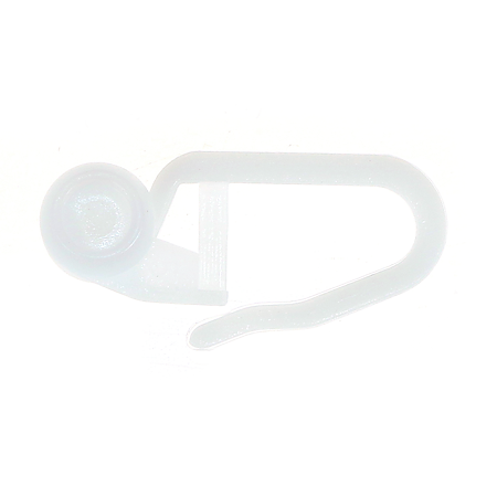 Set accesorii pentru sina perdea sau draperie 120-180 cm, plastic, alb