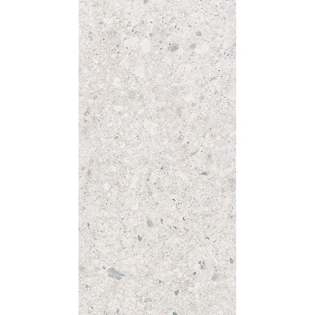 Gresie rectificata interior-exterior Kai Ceramics Cortina White gri deschis mat, PEI 4, dreptunghiulara, 60 x 120 cm
