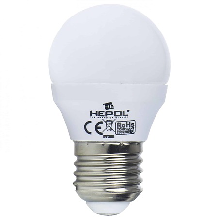 Bec Led Sferic E27 5 W Eco Hepol-Y