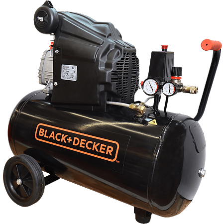 Compresor de aer Black&Decker BD 205/50, 1.5 kW, 2850 rpm, 8 bar, 50 l