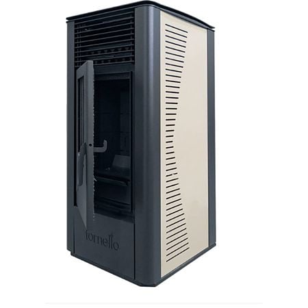 Semineu pe peleti cu tiraj fortat Fornello Sophia Premium 11 kw, aprindere electrica