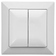 Intrerupator iluminat, IP20, 2500 W, alb perla Intrerupator iluminat, IP20, 2500 W, alb perla
