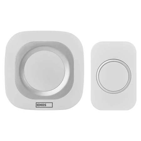 Sonerie wireless Emos P5733W, 150 m, IP44, 36 melodii