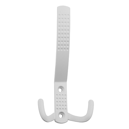 Cuier metalic Noktali mare 506-B Teko, aluminiu, alb mat, 128 x 68 mm