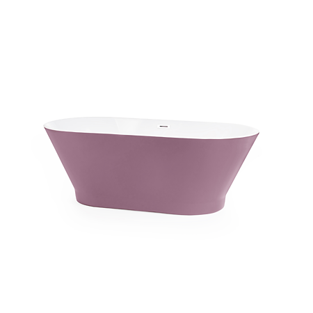 Cada baie freestanding Fibrex Oslo, acril, violet, 170 x 75 x 60 cm Cada baie freestanding Fibrex Oslo, acril, violet, 170 x 75 x 60 cm