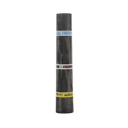 Carton bitumat Arco Decobit V, 1.3 kg/mp, armatura de fibra de sticla, 10 mp/rola