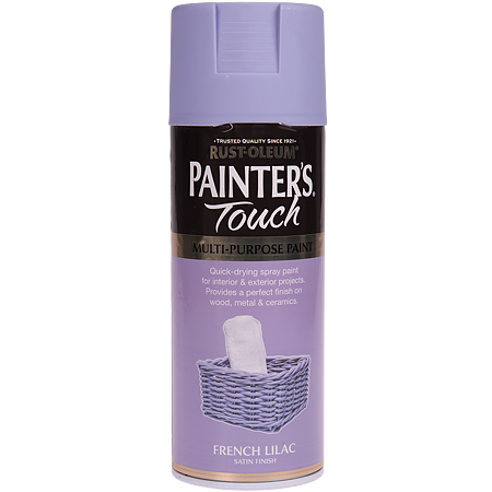 Vopsea spray decorativa Rust-Oleum Painter`s Touchs, french lilac, lucios, interior/exterior, 400 ml
