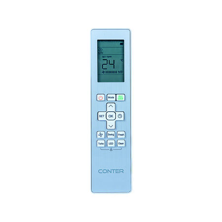 Aparat aer conditionat Conter Breeze, 18000 BTU, Wi-Fi Control, inverter, Clasa A++, functii Self cleaning, Follow me, Sleep mode, alb Aparat aer conditionat Conter Breeze, 18000 BTU, Wi-Fi Control, inverter, Clasa A++, functii Self cleaning, Follow me, Sleep mode, alb