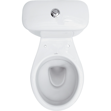 Set WC Cersanit Ice, ceramica, alb, evacuare laterala, max. 6 l, 75 x 64.5 x 37.5 cm