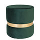 Taburet Ring, inel auriu, stofa verde H56, rotund, 38 x 38 x 40 cm Taburet Ring, inel auriu, stofa verde H56, rotund, 38 x 38 x 40 cm