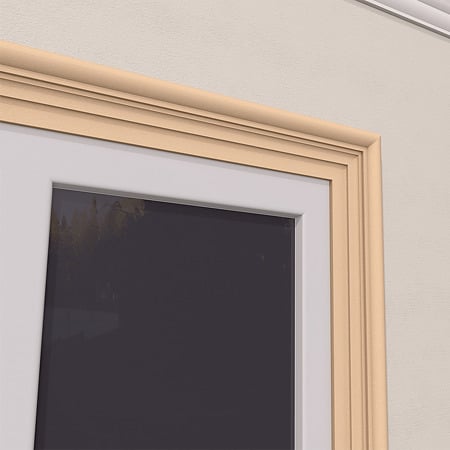 Ancadrament ferestre si usi Akfix FP114, polistiren EPS + rasina, 115 x 50 x 2000 mm