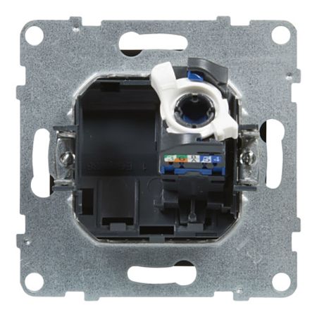 Priza Legrand RJ45 CAT6, incastrata, negru