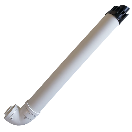 Kit evacuare centrala condensare Beretta, plastic, alb, Ø60/100 mm
