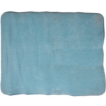 Covoras baie MSV Memory Foam, poliester, bleu, 50 x 70 cm