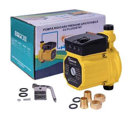 Pompa ridicare presiune Prosolar PS 12/9 G, debit 23/min, 105 W Pompa ridicare presiune Prosolar PS 12/9 G, debit 23/min, 105 W