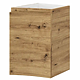 Dulap baie Savini Due Armonia, baza lavoar, 1 usa, MDF, maro, 56 x 39 x 35 mm 