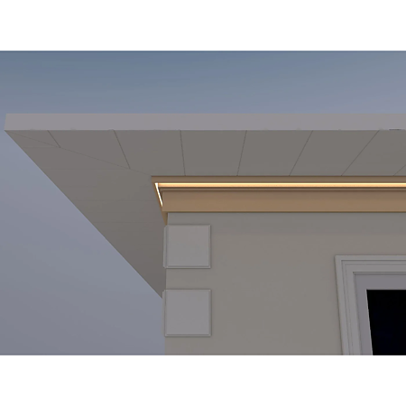 Cornisa decorativa fatada FP433, polistiren EPS100+mortar, 200 x 90 x 2000 mm Cornisa decorativa fatada FP433, polistiren EPS100+mortar, 200 x 90 x 2000 mm