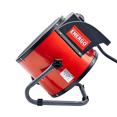 Aeroterma ceramica electrica Energo AE05, 588 m³/h, 2+1 trepte, 5000 W