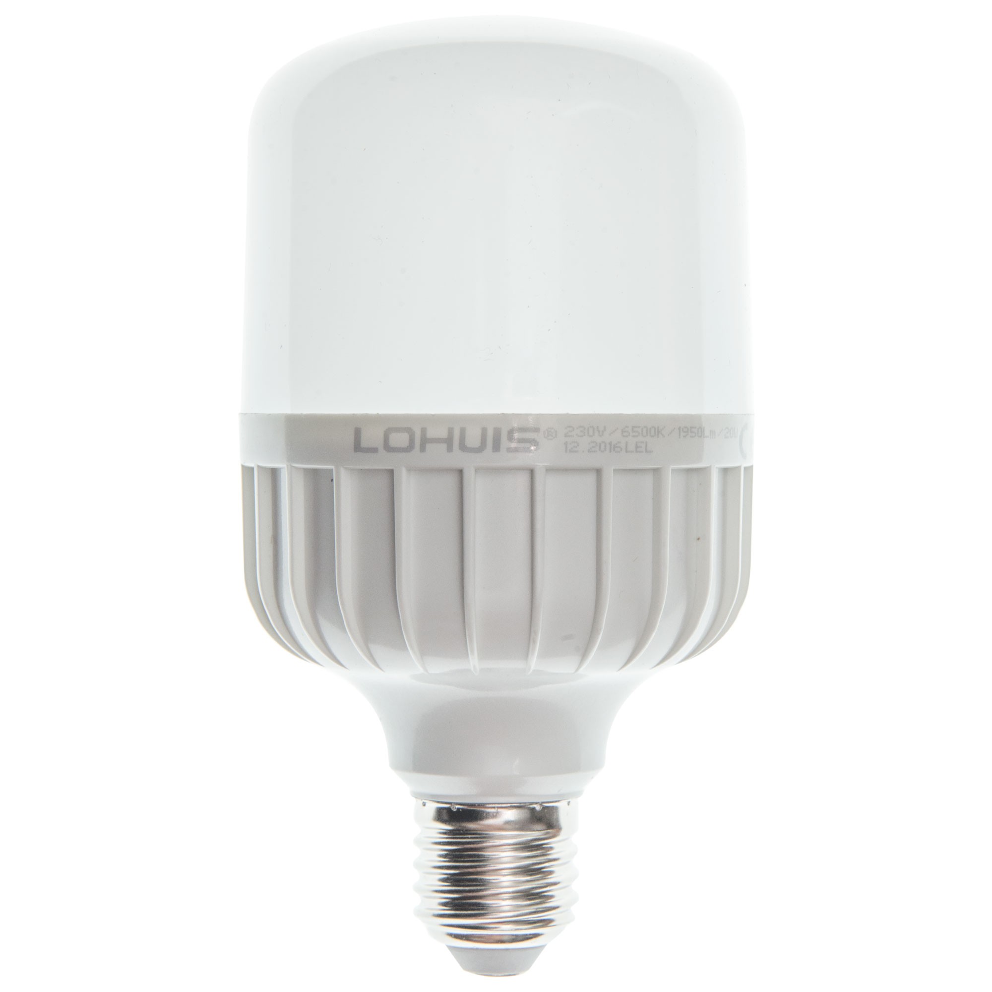 Bec LED Lohuis, tubulat T80, E27, 20 W, 1950 lm, lumina rece 6500 K