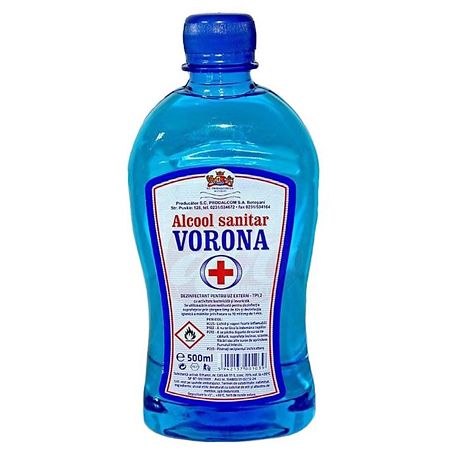 Alcool sanitar Vorona 70 %, 0,5 l 