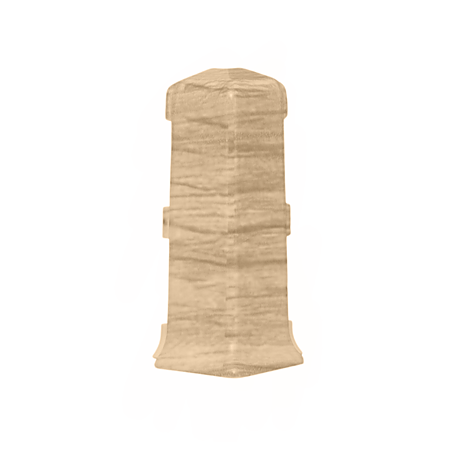 Colt exterior plinta parchet Korner Siena 80, stejar Tarvos/Miri 835, PVC, 80 x 20 mm, 2 bucati/set