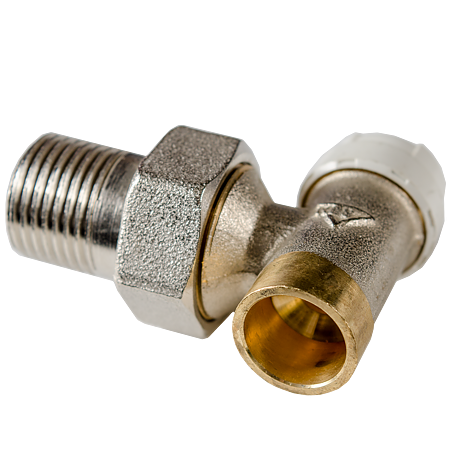 Robinet retur lipire cupru, alama, nichel, 15 x 1/2'' Robinet retur lipire cupru, alama, nichel, 15 x 1/2''