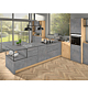 Blat de lucru compact laminat Egger F1861 ST9 Beton Chicago gri deschis, colorat in masa, miez colorat, mat, 4100 x 650 x 12 mm
