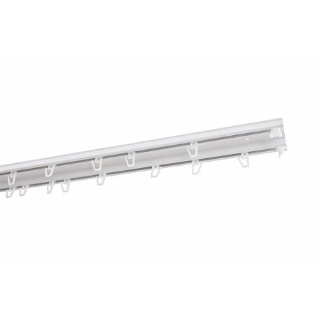 Sina perdea sau draperie pentru tavan, aluminiu, alb, 300 cm