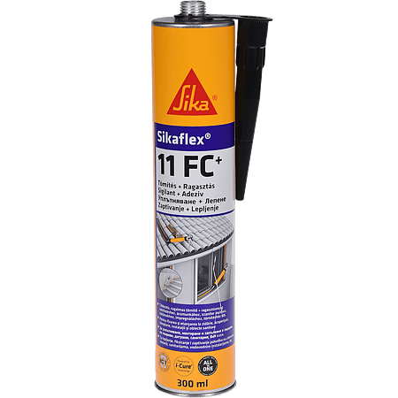 Adeziv sigilant elastic monocomponent Sikaflex®-11 FC, negru, 300 ml