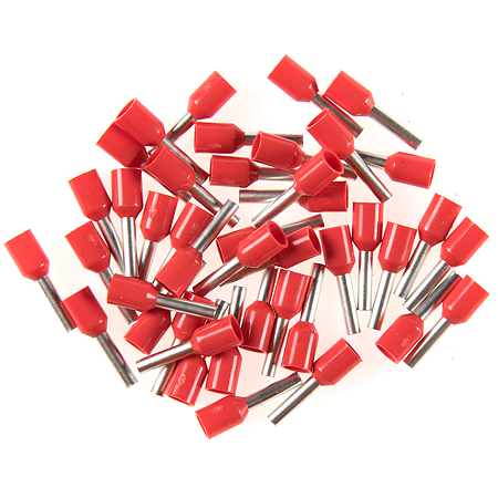 Pin terminal Comtec, 1.5 mmp, cupru stanat, izolat, 100 bucati