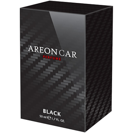 Odorizant auto, Areon Perfume new design, Black, 50 ml 